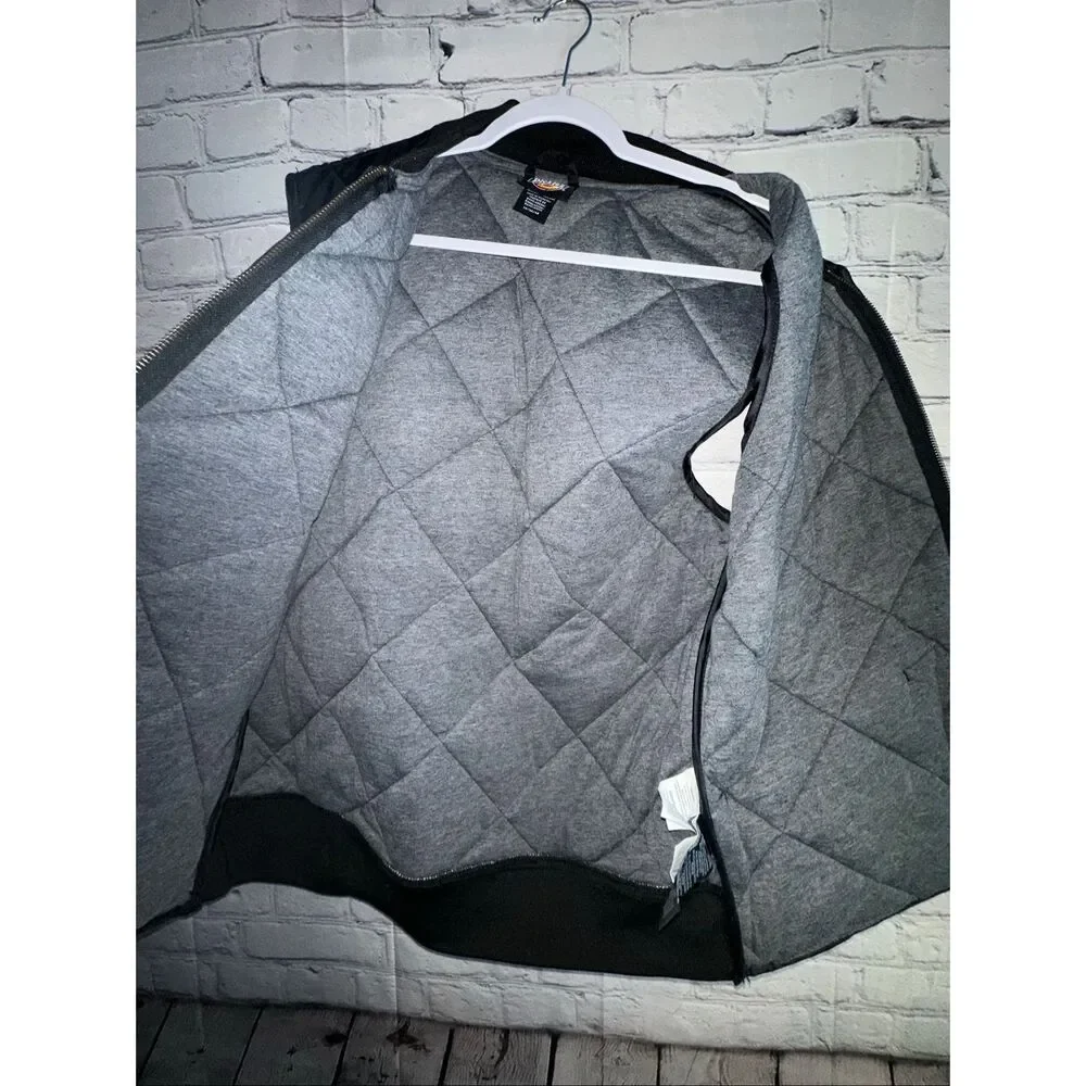 Dickies Men's Medium Big Diamond Quilted Nylon Vest - Picture 7 of 11